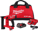 Milwaukee M18 FUEL 18GA 1/4" NARROW CROWN STAPLER (Available as Kit or Tool only)