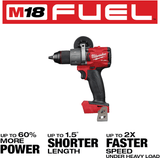 Milwaukee M18™ FUEL 1/2" Hammer Drill (Available as Bare Tool or Kit)