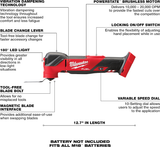 Milwaukee M18 FUEL™ Oscillating Multi-Tool (Available as a Kit or Tool Only)