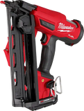 Milwaukee M18 FUEL™ 16 Gauge Angled Finish Nailer (Available as a kit or Bare Tool)