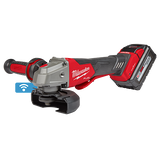 Milwaukee M18 FUEL™ 4-1/2" / 5" Braking Grinder w/ ONE-KEY™ Paddle Switch, No Lock (Available as Kit or Bare Tool)