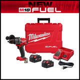 Milwaukee M18 FUEL™ 1/2" Hammer Drill/Driver - Available in a Kit or as a Bare Tool (2904-20/22)