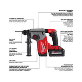 Milwaukee M18 FUEL™ 1" SDS Plus Rotary Hammer (Available as Bare Tool or Kit)