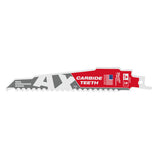 Milwaukee SAWZALL® The AX™ with Carbide Teeth Wood Blades