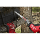 Milwaukee AX with Carbide Teeth for Pruning Clean Wood SAWZALL Blades - 9", 3-PACK