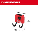 Milwaukee PACKOUT™ 3” Curved Hook (48-22-8335)