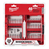 Milwaukee Tool Shockwave Impact Duty Driver Bit Set (40-Piece)