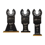 Milwaukee® OPEN-LOK™ 3PC MULTI-MATERIAL CUTTING MULTI-TOOL BLADE VARIETY PACK - 49-10-9005