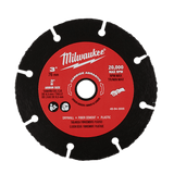 Milwaukee 3" Carbide Abrasive Blade
