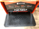 Ariens Floor Mat 30x36 with textured surface displayed on wooden floor, showcasing the first EFI engine promotion.