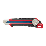 Milwaukee 18mm Snap Off Knife with Metal Lock and Precision Cut Blade - 48-22-1961