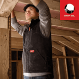 Milwaukee GRIDIRON™ Sherpa-Lined Vest - Black - 801B