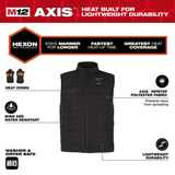 Milwaukee *NEW* M12™ Heated AXIS™ Vest - M300B
