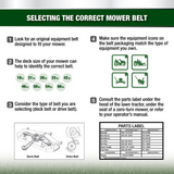 MTD Cub Cadet Riding Mower 50-inch Deck Belt - 954-04077A