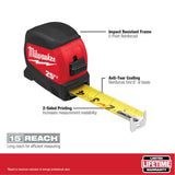 Milwaukee Compact Wide Blade Tape Measures